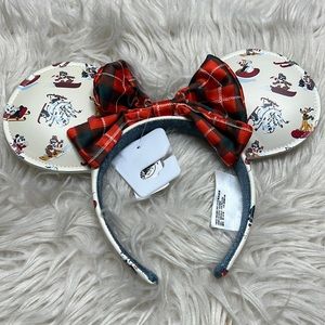SHDR 2021 Christmas Mickey Minnie Mouse ear headband Disney